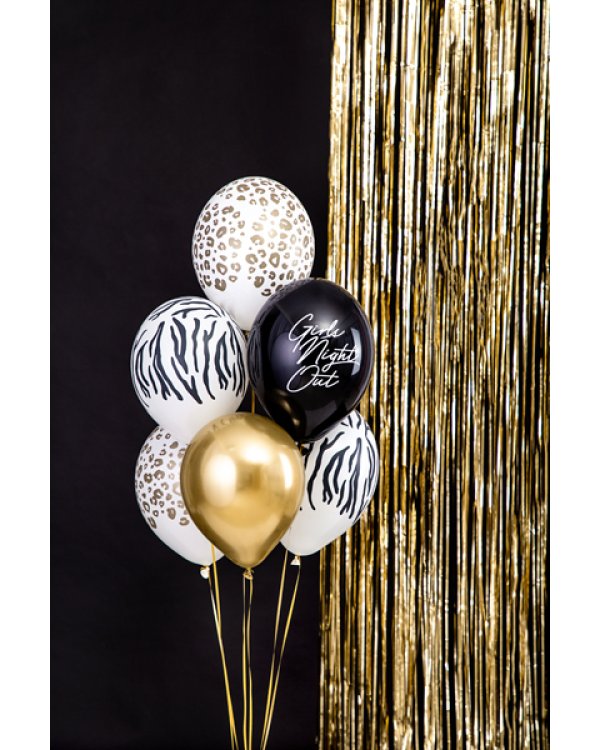 Balloons 30 cm, Spots, Pastel Pure White (1 pkt / 50 pc.)