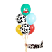Balloons 30 cm, Farm, mix (1 pkt / 50 pc.)