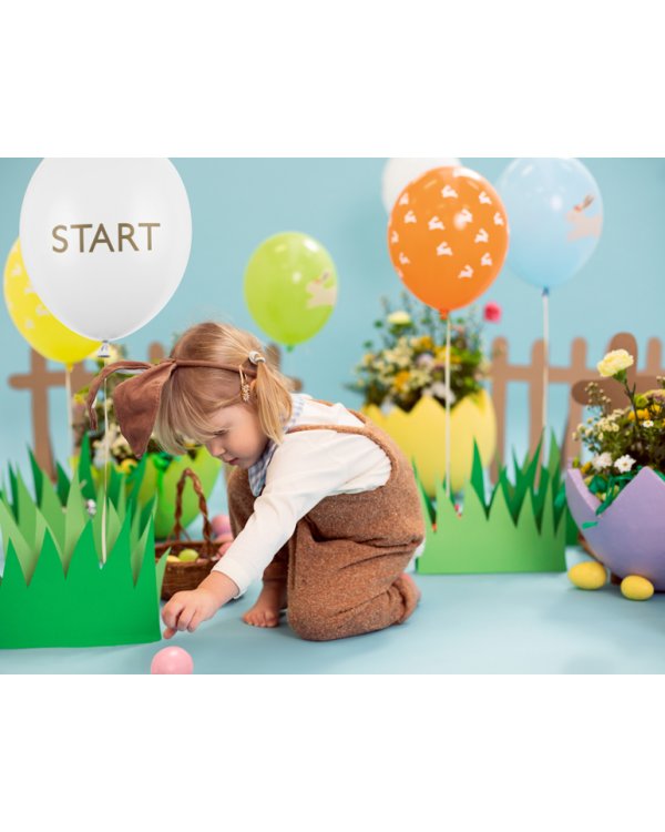 Balloons 30 cm, Egg Hunt, mix (1 pkt / 7 pc.)