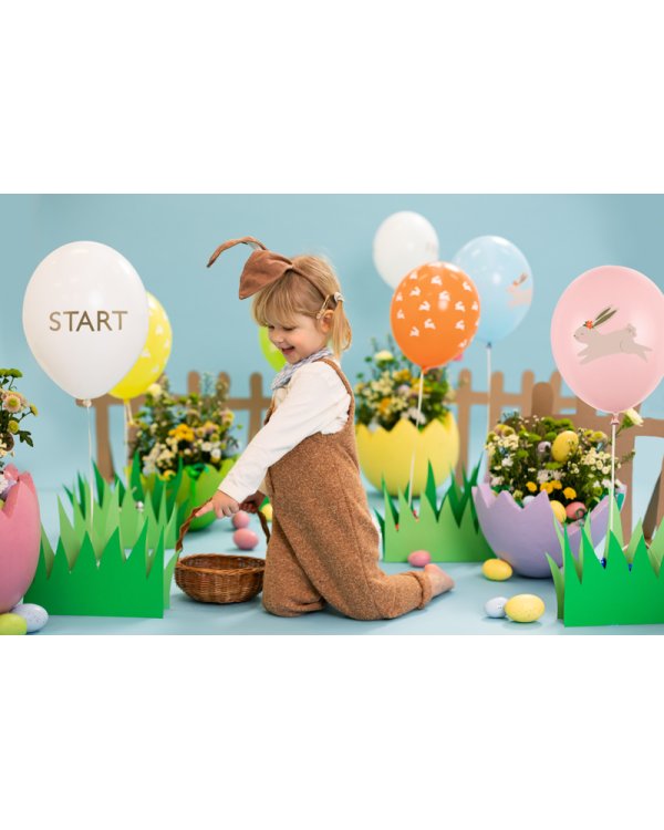 Balloons 30 cm, Egg Hunt, mix (1 pkt / 7 pc.)