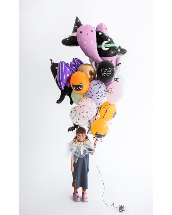 Balloons 30 cm, Witch, mix (1 pkt / 6 pc.)