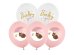 Balloons 30 cm, Baby girl, mix (1 pkt / 6 pc.)