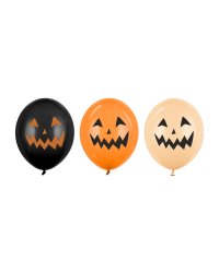 Balloons 30 cm, Pumpkins, mix (1 pkt / 50 pc.)