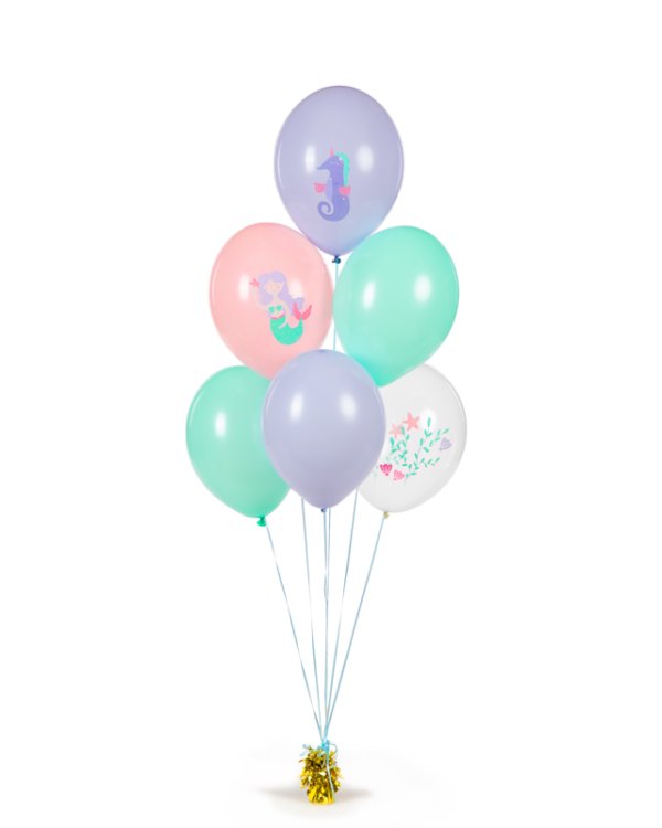 Balloons 30 cm, Sea World, mix (1 pkt / 50 pc.)