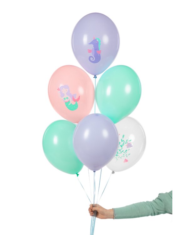 Balloons 30 cm, Sea World, mix (1 pkt / 50 pc.)