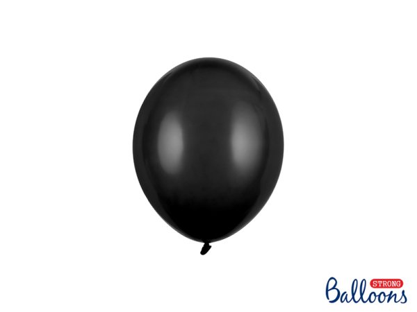 Strong Balloons 12cm, Pastel Black (1 pkt / 100 pc.)