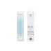 Plain birthday candles, light blue, 14cm (1 pkt / 12 pc.)