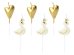 Birthday candles Lovely Swan, mix, 3.5-4cm (1 pkt / 6 pc.)