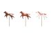 Horse Birthday Candles, Assorted, 5.8 x 4 cm (1 pkt / 3 pc.)