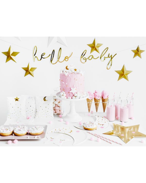 Birthday candles Little Star, mix, 2-3cm (1 pkt / 5 pc.)