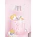 Birthday candles Stars, silver, 3.5cm (1 pkt / 5 pc.)