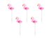 Birthday candles Flamingos, 3cm (1 pkt / 5 pc.)
