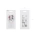 Birthday Candle Number '0', White with Flower Petals, 8 cm