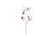 Birthday Candle Number '5', White with Flower Petals, 8 cm