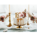 Birthday candle Number 18, gold, 7.5cm