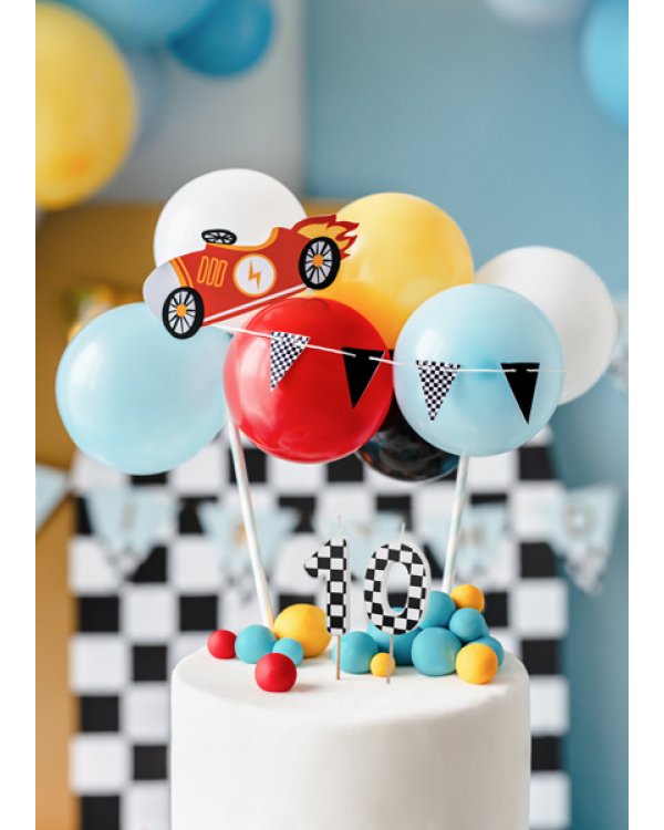 Birthday candle Number 1, 5.5 cm, mix