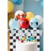 Birthday candle Number 1, 5.5 cm, mix