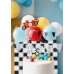 Birthday candle Number 5, 5.5 cm, mix