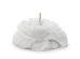 Floating candle peony, matt, white, 8 cm (1 pkt / 4 pc.)