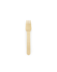 Wooden forks, 15.5cm (1 pkt / 100 pc.)