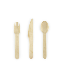 Wooden cutlery Woodland, 16cm (1 pkt / 18 pc.)