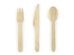 Wooden cutlery Woodland, 16cm (1 pkt / 18 pc.)