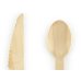Wooden Cutlery Stars, gold, 16cm (1 pkt / 18 pc.)