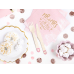 Wooden Cutlery Hearts, blush pink 16cm (1 pkt / 18 pc.)