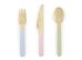 Wooden Cutlery, mix, 16cm (1 pkt / 18 pc.)