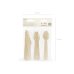 Wooden Cutlery, mix, 16cm (1 pkt / 18 pc.)