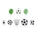 Party decorations set - Football, mix (1 pkt / 60 pc.)