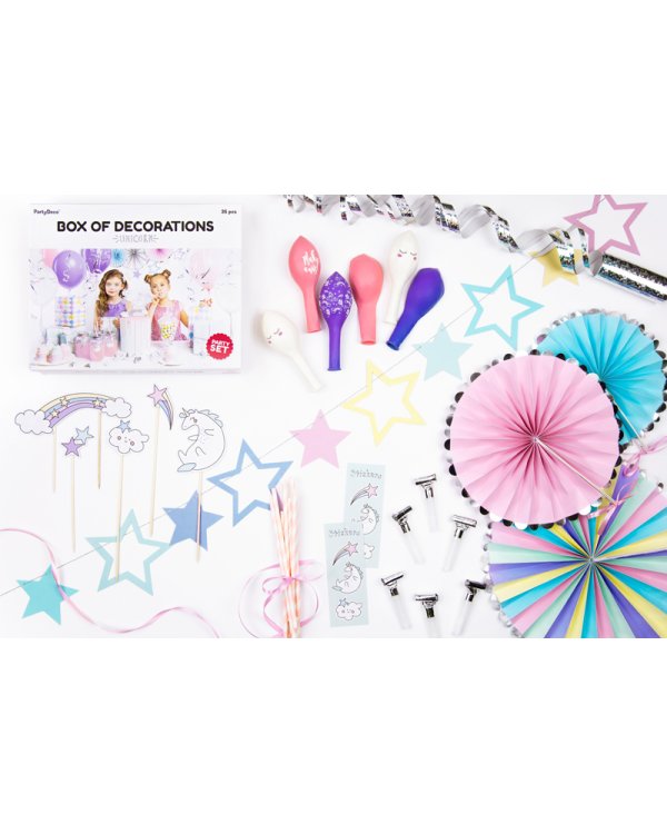 Party decorations set - Unicorn