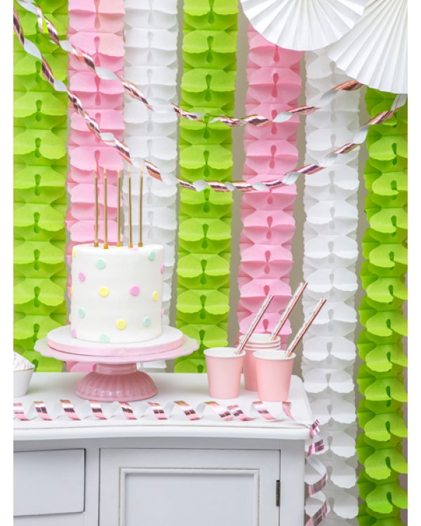 Steamers, rose gold, 3.8m (1 pkt / 18 pc.)