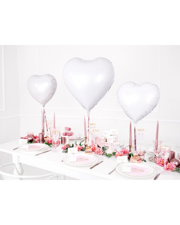 Pillar Candle, metallic, rose gold, 12x6cm (1 pkt / 6 pc.)