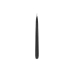 Taper candle, matt, black, 24cm (1 pkt / 10 pc.)
