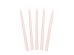 Taper candle, matt, nude, 24cm (1 pkt / 10 pc.)