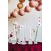 Taper candle, matt, nude, 24cm (1 pkt / 10 pc.)