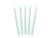 Taper candle, matt, sage, 24cm (1 pkt / 10 pc.)