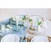Taper candle, matt, sage, 24cm (1 pkt / 10 pc.)