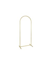 Backdrop stand, maxi arch, gold, 80x200 cm