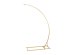 Metal chandelier stand, gold, 135x230 cm