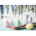 Egg candle, light violet, 10 cm