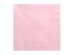 Napkins, 3 layers, light pink, 33x33cm (1 pkt / 20 pc.)