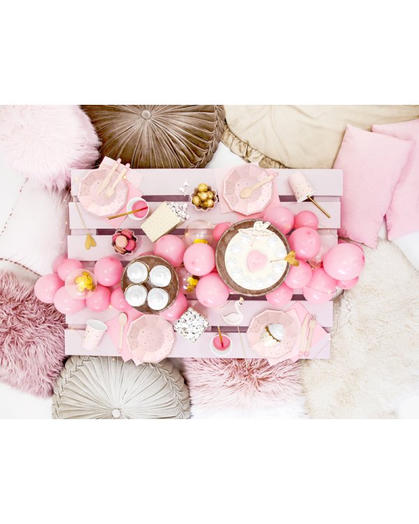 Napkins, 3 layers, light pink, 33x33cm (1 pkt / 20 pc.)
