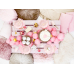Napkins, 3 layers, light pink, 33x33cm (1 pkt / 20 pc.)