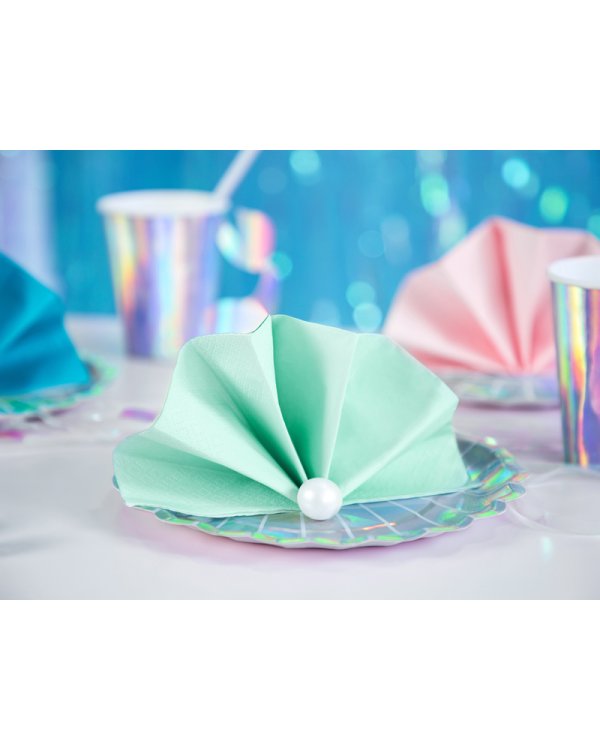 Napkins, 3 layers, mint, 33x33cm (1 pkt / 20 pc.)