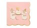 Napkins One Mice, 33x33 cm, pink (1 pkt / 12 pc.)
