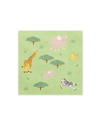 Napkins Safari, 33x33 cm, mix (1 pkt / 12 pc.)