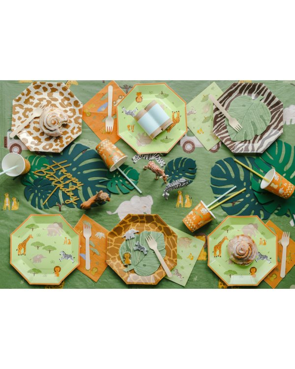 Napkins Safari, 33x33 cm, mix (1 pkt / 12 pc.)