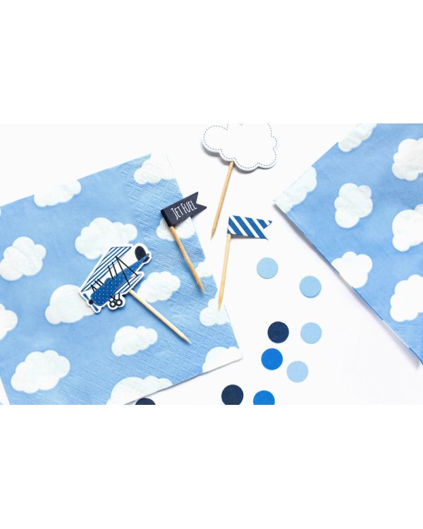 Napkins Little Plane, 33x33cm (1 pkt / 20 pc.)